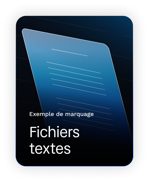 Fichiers textes